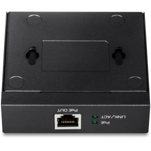 TRENDnet TPE-E100 Power over Ethernet extender, daisy chain 3 units, wall mountable